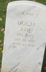 Docia Ann Roberts on Sysoon