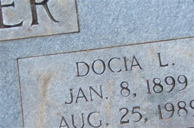 Docia L Carpenter on Sysoon