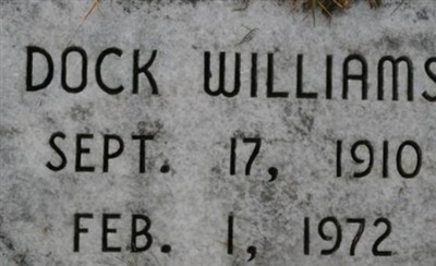 Dock Williams on Sysoon