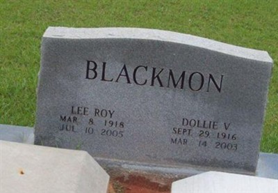 Dollie V Blackmon on Sysoon