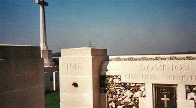 Dominion (CWGC) Cemetery on Sysoon