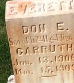 Don Everett Carruth on Sysoon