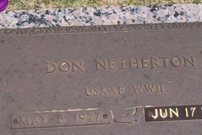 Don Netherton on Sysoon