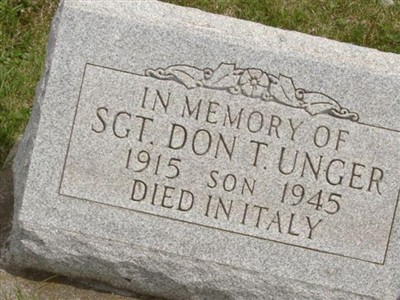 Don T Unger on Sysoon