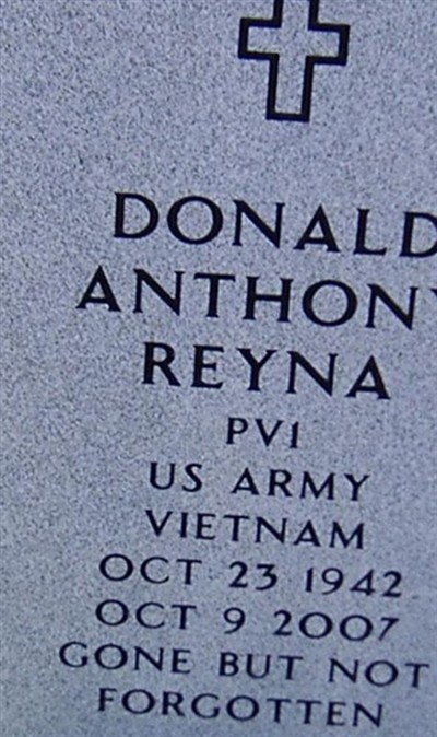 Donald Anthony Reyna on Sysoon