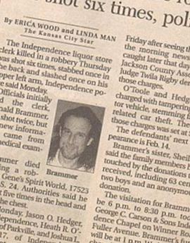 Donald D. Brammer, Jr on Sysoon