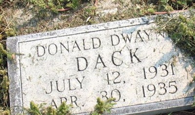 Donald Dwayne Dack on Sysoon