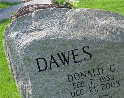 Donald G. Dawes on Sysoon