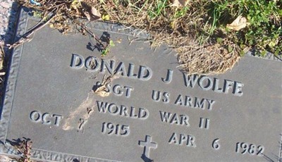 Donald J. Wolfe on Sysoon