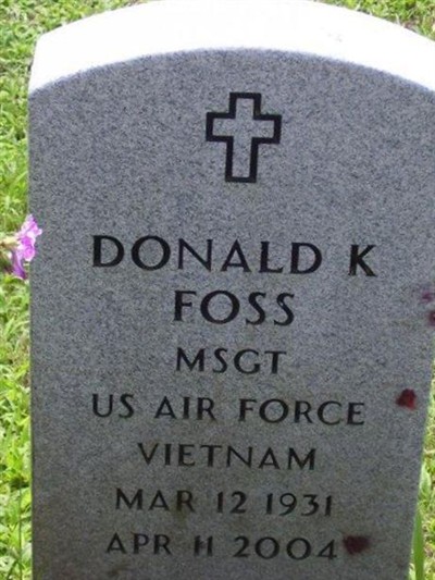 Donald K. Foss on Sysoon