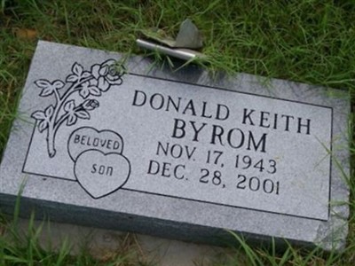 Donald Keith Byrom on Sysoon