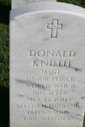 Donald Knuth on Sysoon