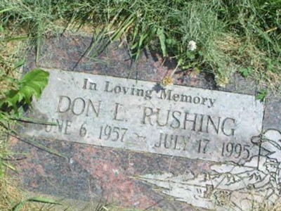 Donald L "Don" Rushing on Sysoon