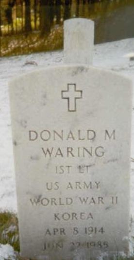 Donald Matson "Don" Waring on Sysoon