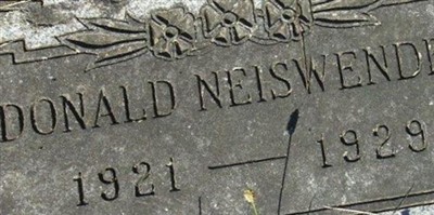 Donald Neiswender on Sysoon