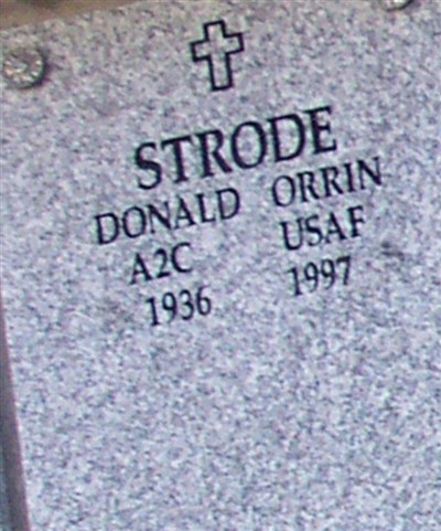 Donald Orrin Strode on Sysoon