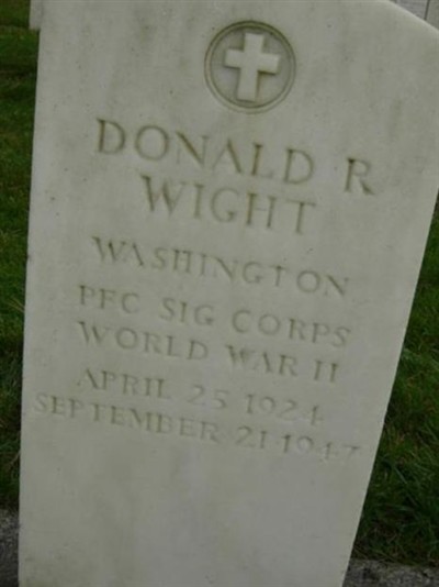 Donald R Wight on Sysoon