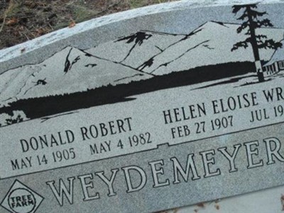 Donald Robert Weydemeyer on Sysoon