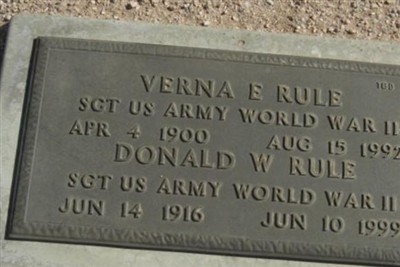 Donald W Rule on Sysoon