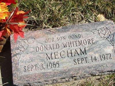 Donald Whitmore Mecham on Sysoon