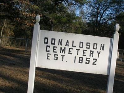 Donaldson Cemetery on Sysoon