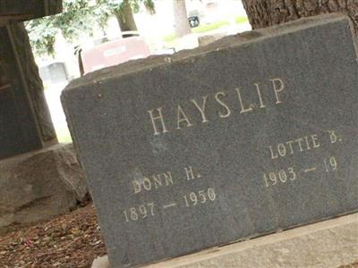 Donn H. Hayslip on Sysoon