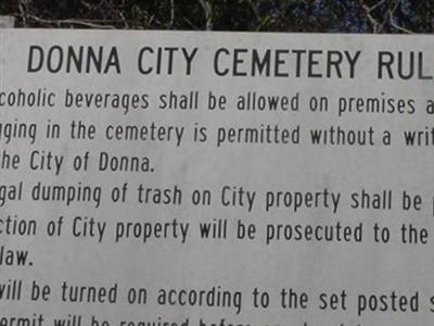 Donna Cemetery on Sysoon
