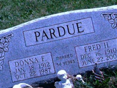 Donna F Pardue on Sysoon