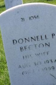 Donnell P Becton on Sysoon