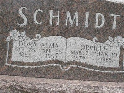 Dora Alma Schmidt on Sysoon