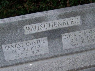 Dora C. Matson Rauschenberg on Sysoon