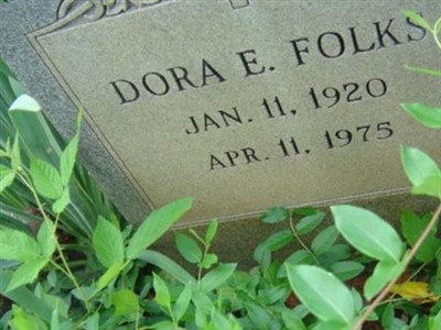 Dora E Folks on Sysoon