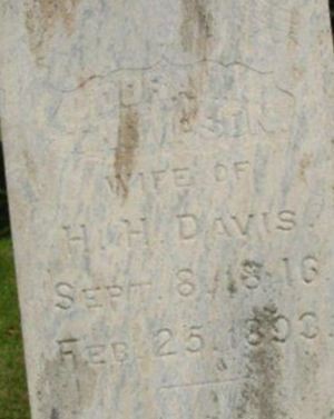 Dora M Thompson Davis on Sysoon