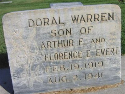 Doral Warren Evert on Sysoon