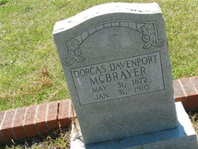 Dorcas Davenport McBrayer on Sysoon