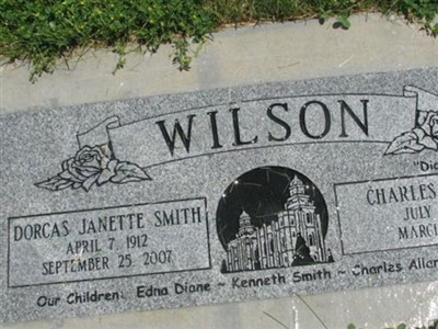 Dorcas Janette Smith Wilson on Sysoon