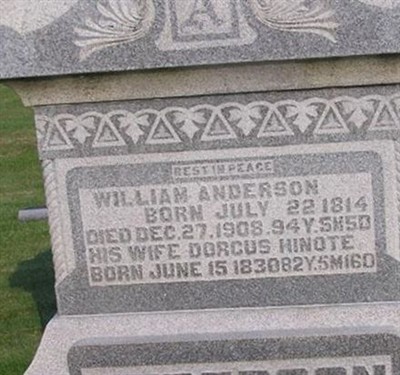 Dorcus Hinote Anderson on Sysoon