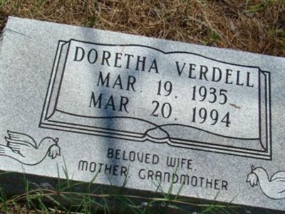 Doretha Verdell on Sysoon