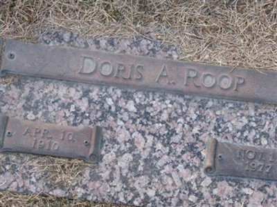 Doris A. Roop on Sysoon