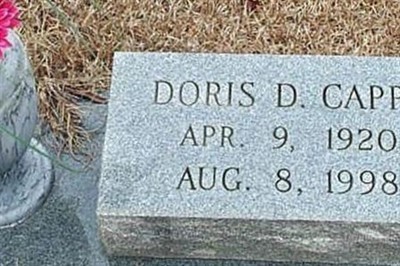 Doris D Capps on Sysoon