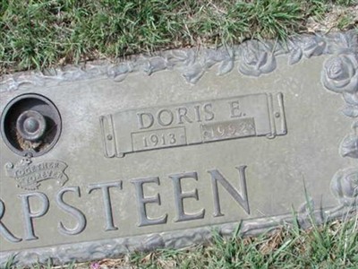 Doris Evelyn Whiteside Sharpsteen on Sysoon