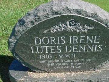 Doris Irene Lutes Dennis on Sysoon