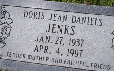 Doris Jean Daniels Jenks on Sysoon