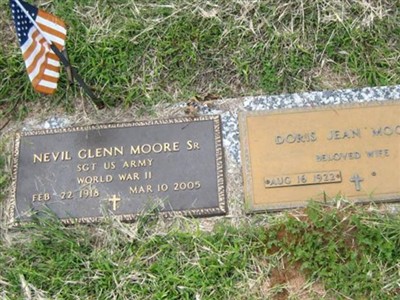 Doris Jean Moore on Sysoon