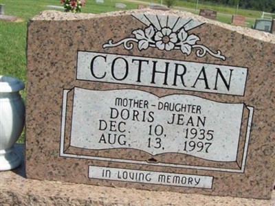 Doris Jean Scribner Cothran on Sysoon