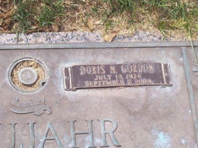 Doris M Gordon Neujahr on Sysoon