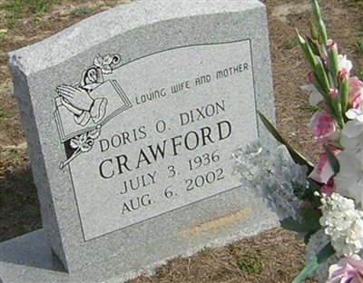 Doris O Dixon Crawford on Sysoon