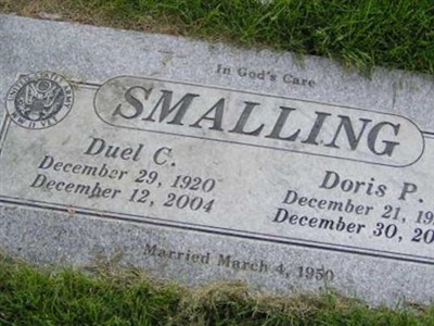 Doris P Cleeton Smalling on Sysoon