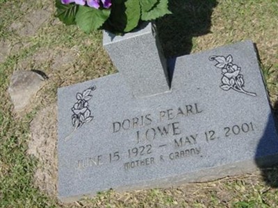 Doris Pearl Lowe on Sysoon