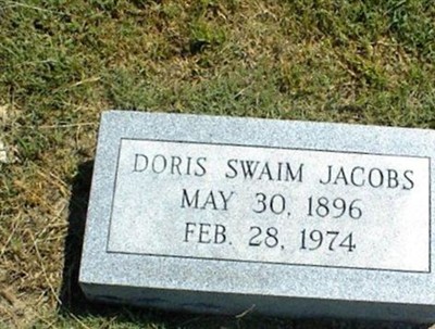 Doris Swaim Jacobs, Find a grave on Sysoon Doris Swaim Jacobs on Sysoon